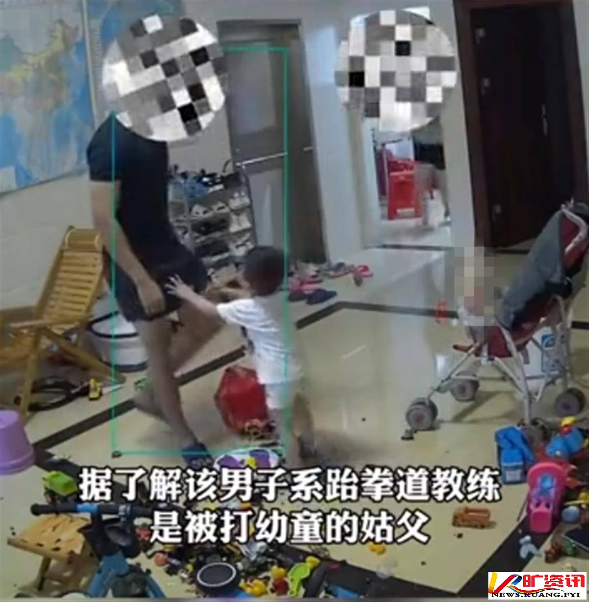 姑父一巴掌扇倒两岁半幼童被行拘，“一家人”