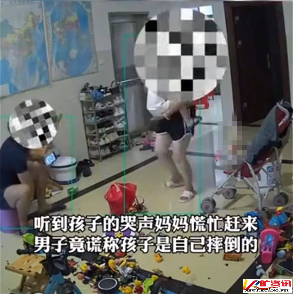 姑父一巴掌扇倒两岁半幼童被行拘，“一家人”