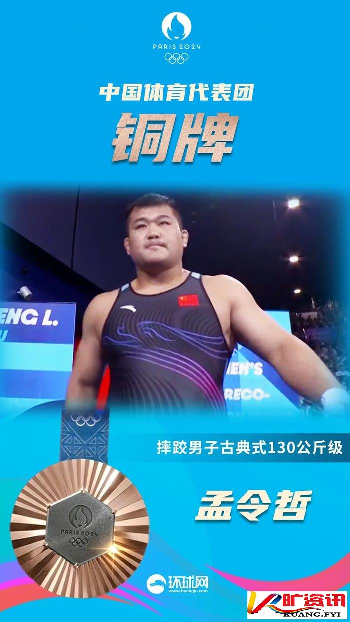 中国队奖牌+4，祝贺他们！