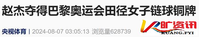 中国队奖牌+4，祝贺他们！