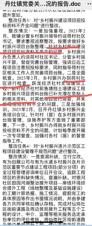 广东佛山丹灶镇荷村书记徐铨昌被上级巡察出多