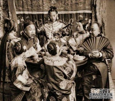 一百年前中国有钱人的幸福生活：羡慕不已