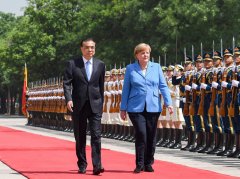 李克强同德国总理默克尔