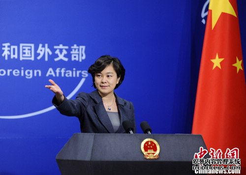 资料图：华春莹。发 刘震 摄